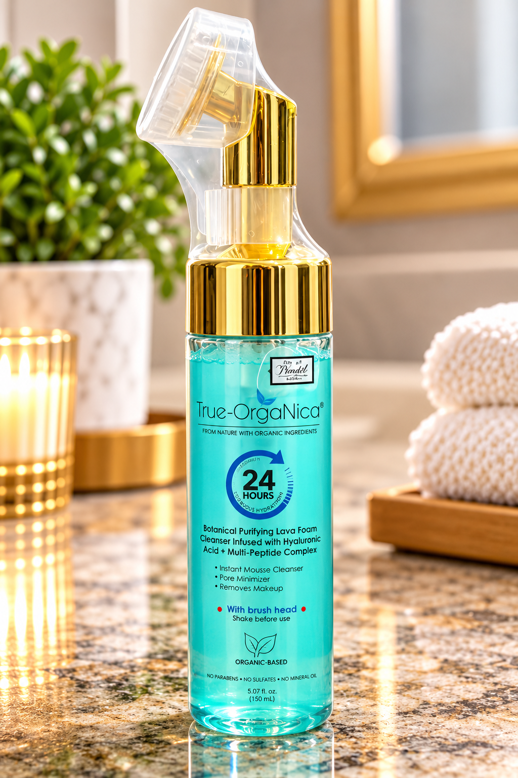 True-OrgaNica Botanical Purifying Lava Foam Cleanser