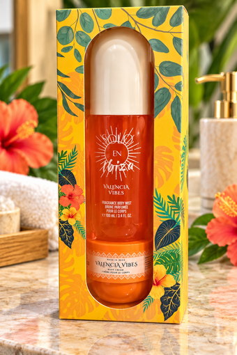 Solo en Ibiza Valencia Vibes Fragrance Body Mist + Body Cream Set