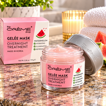 The Crème Shop Watermelon Gelée Mask – Overnight Treatment
